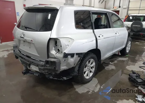 2013 Toyota Highlander Se V6 from USA, damaged, VIN 5TDZK3EH5DS132465